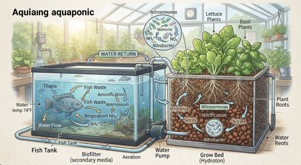 Module 2: Biological Foundations of Aquaponics: Fish, Bacteria, and Plant Dynamics